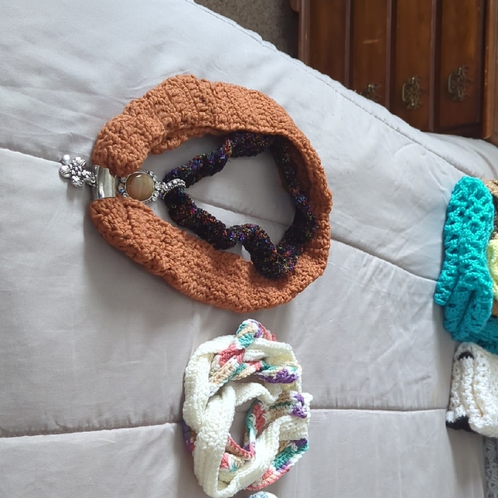 Handmade Knit Headbands Set